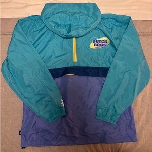 NWOT dutch bros quarter zip jacket